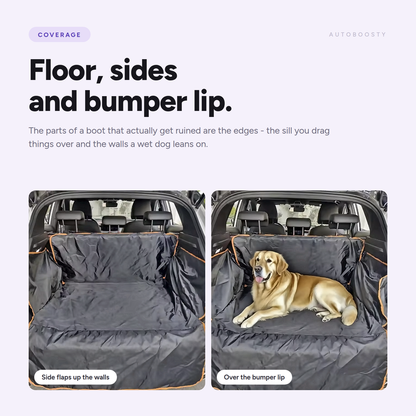 Tapis de coffre léger pour SUV, pour chiens