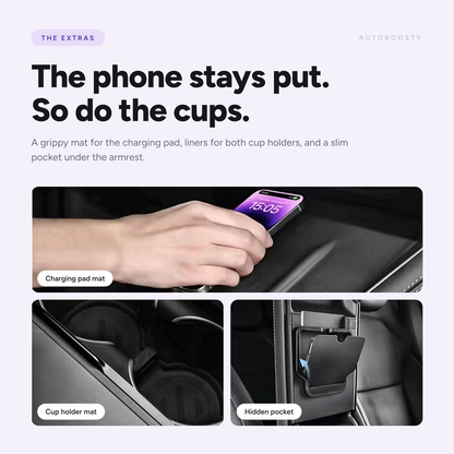 Ensemble d’organisateurs pour console de Model Y, 7 pièces
