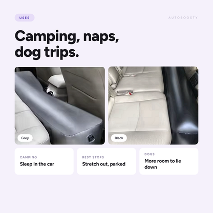 Inflatable Back Seat Gap Filler