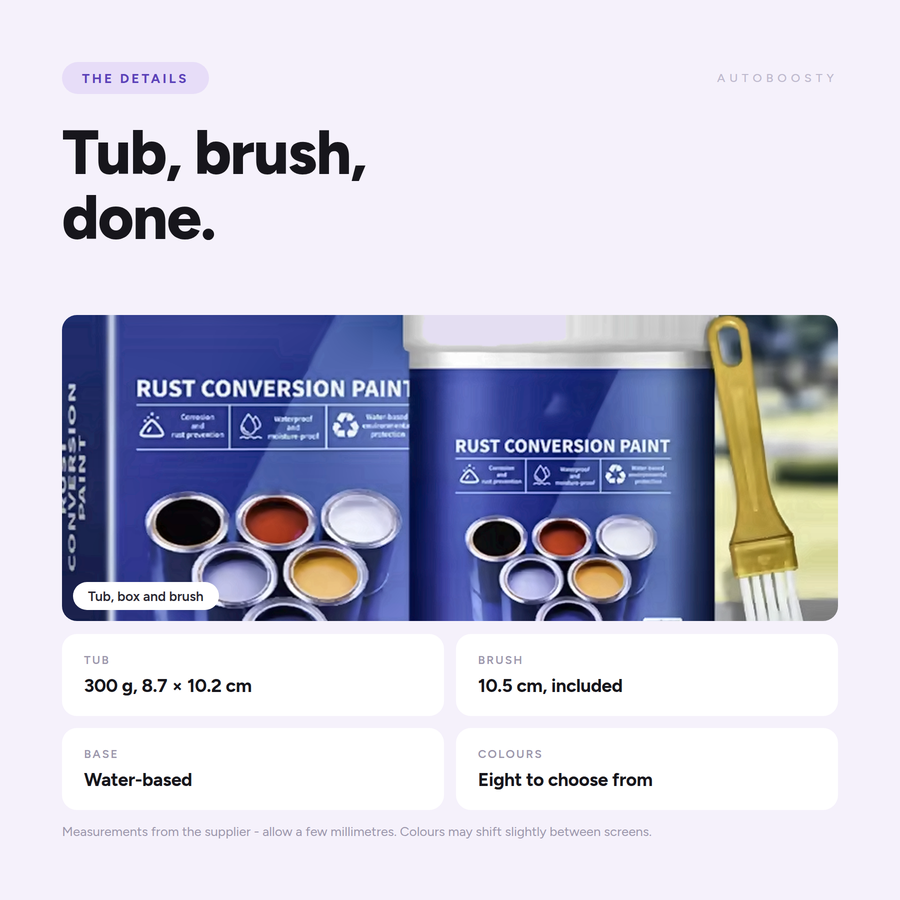 Rust Conversion Paint Kit with Brush