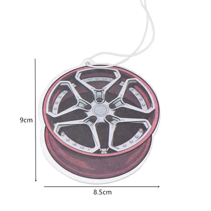 JDM Car Air Freshener - Hanging Turbo & Performance Parts Paper Diffuser