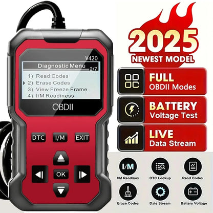 Car Obd2 Scanner Diagnostic Tool Code Reader Engine Fault Code Reader Scanner Can Diagnosis All Obd Ii in 1996 Agreement Car Sca