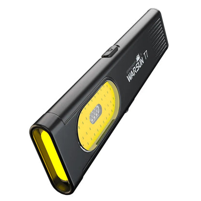 Warsun T7 LED Keychain Flashlight - 600Lm USB-C Rechargeable with Magnetic Base
