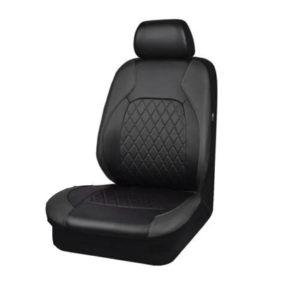 Universal PU Leather Car Seat Covers - Airbag Compatible Protection Set