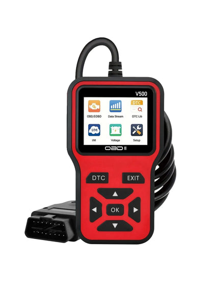 OBD2 Scanner V500 - Professional Car Diagnostic Tool with Engine Fault Code Reader