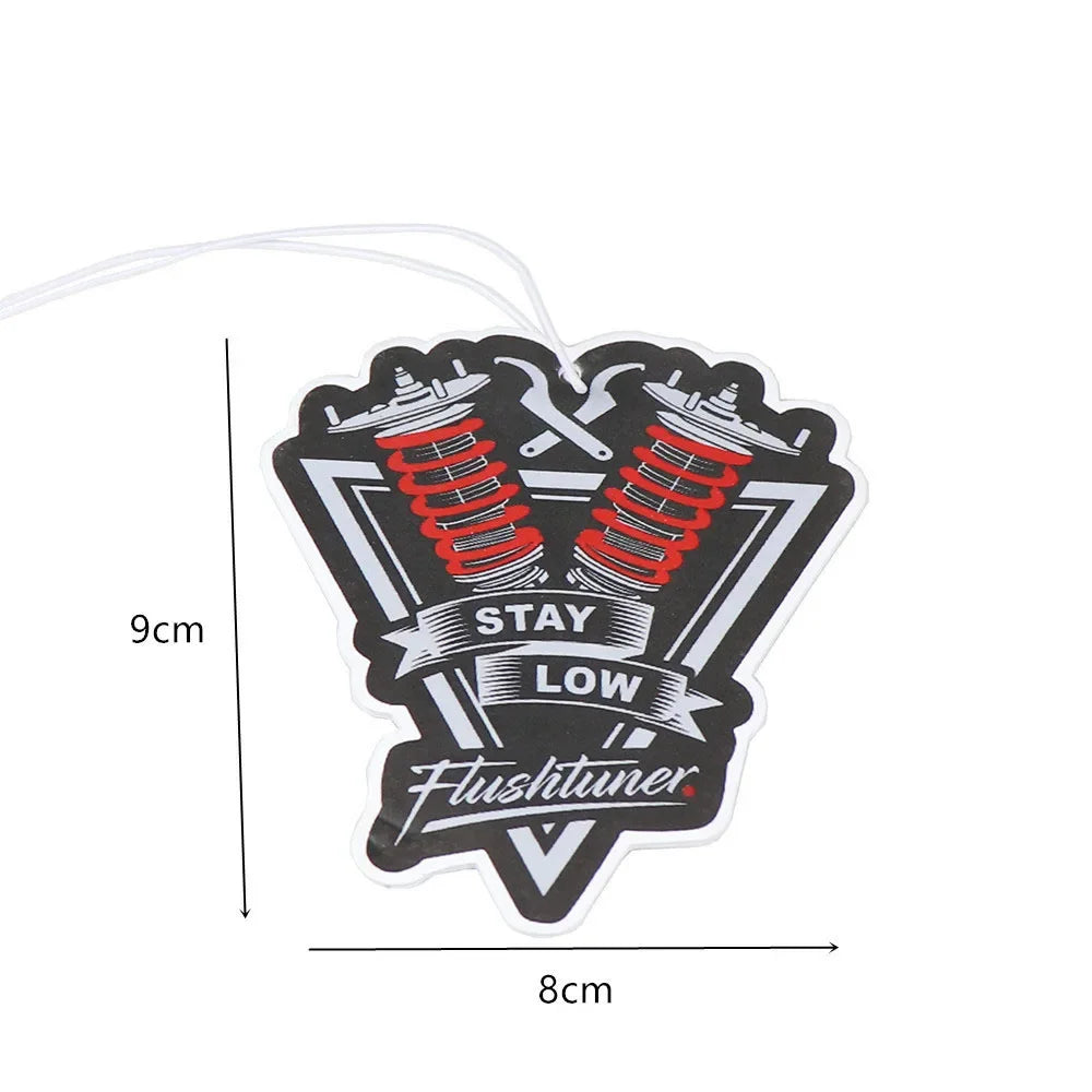 JDM Car Air Freshener - Hanging Turbo & Performance Parts Paper Diffuser