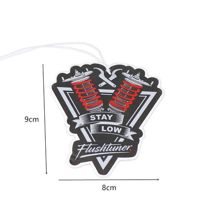 JDM Car Air Freshener - Hanging Turbo & Performance Parts Paper Diffuser