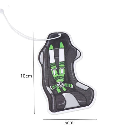 JDM Car Air Freshener - Hanging Turbo & Performance Parts Paper Diffuser