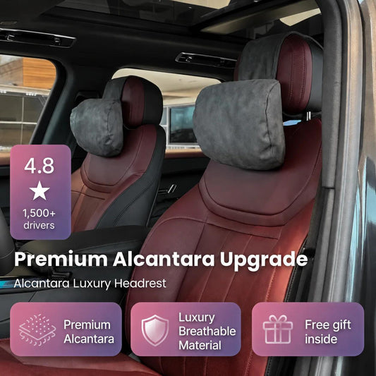 Alcantara Luxury Headrest
