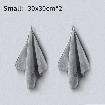 SEAMETAL Multi Sizes Car Microfiber Towel Upgraded Ultra-Soft Auto Drying Cleaning Cloth Super Absorbent Scratch-Free Towels