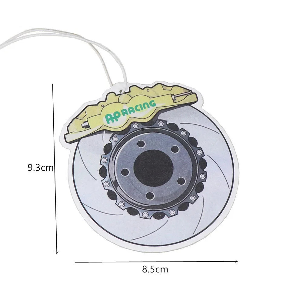 JDM Car Air Freshener - Hanging Turbo & Performance Parts Paper Diffuser