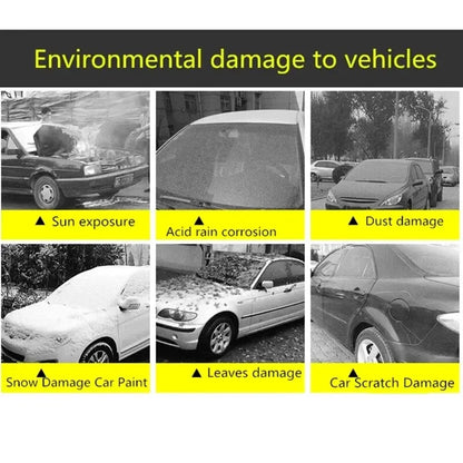 Universal Car Cover - Full Outdoor Protection for Sedan, Hatchback & SUV