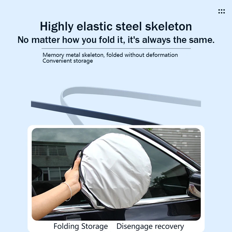 Custom Car Windshield Sunshade - Vehicle-Specific UV Protection Cover