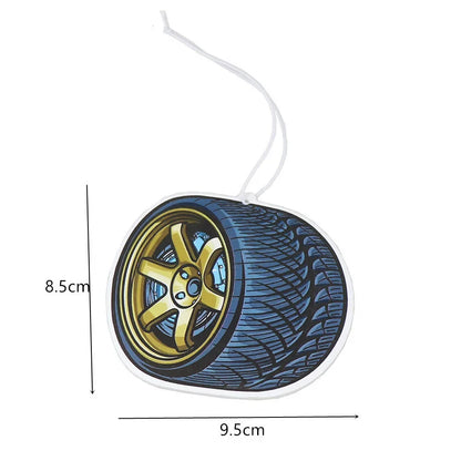 JDM Car Air Freshener - Hanging Turbo & Performance Parts Paper Diffuser