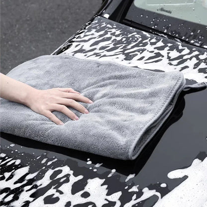 High-End Microfiber Car Wash Towel - Professional Detailing Cloth 30×30cm