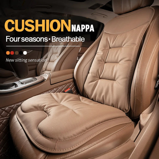 Car Seat Waist Cushion Support Pad - Ergonomic Lumbar Pillow for Driver Comfort