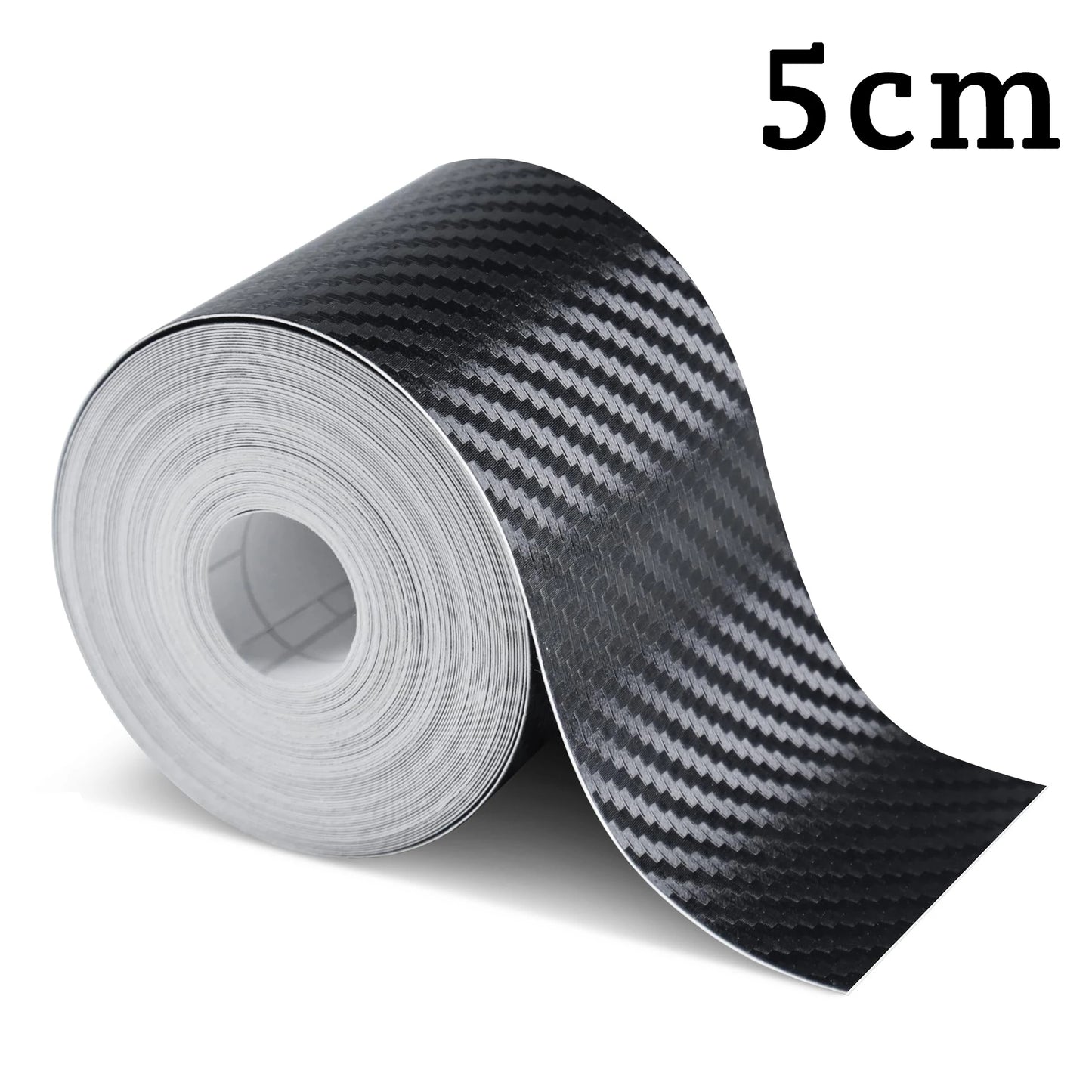 Nano Carbon Fiber Car Protection Tape - 3D Adhesive Strip for Door & Mirror Guard