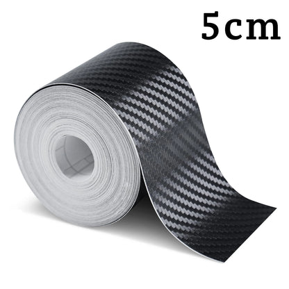 Nano Carbon Fiber Car Protection Tape - 3D Adhesive Strip for Door & Mirror Guard