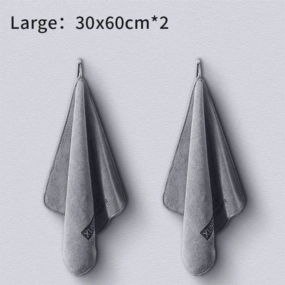 SEAMETAL Multi Sizes Car Microfiber Towel Upgraded Ultra-Soft Auto Drying Cleaning Cloth Super Absorbent Scratch-Free Towels