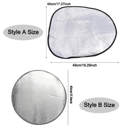 Car Steering Wheel Sun Shade - Double Thick UV Protection Cover