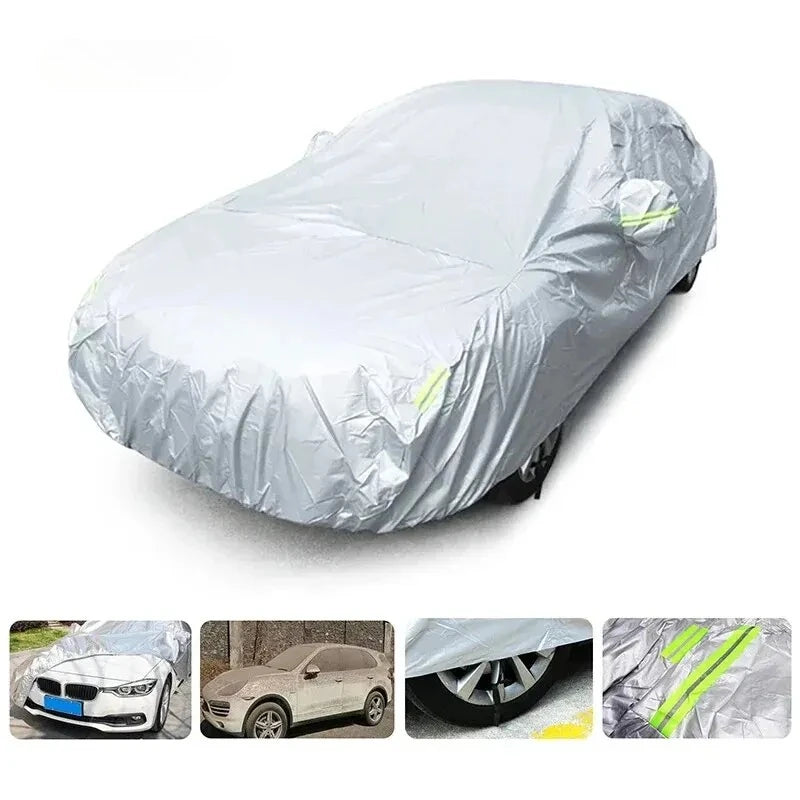 Universal Car Cover - Full Outdoor Protection for Sedan, Hatchback & SUV