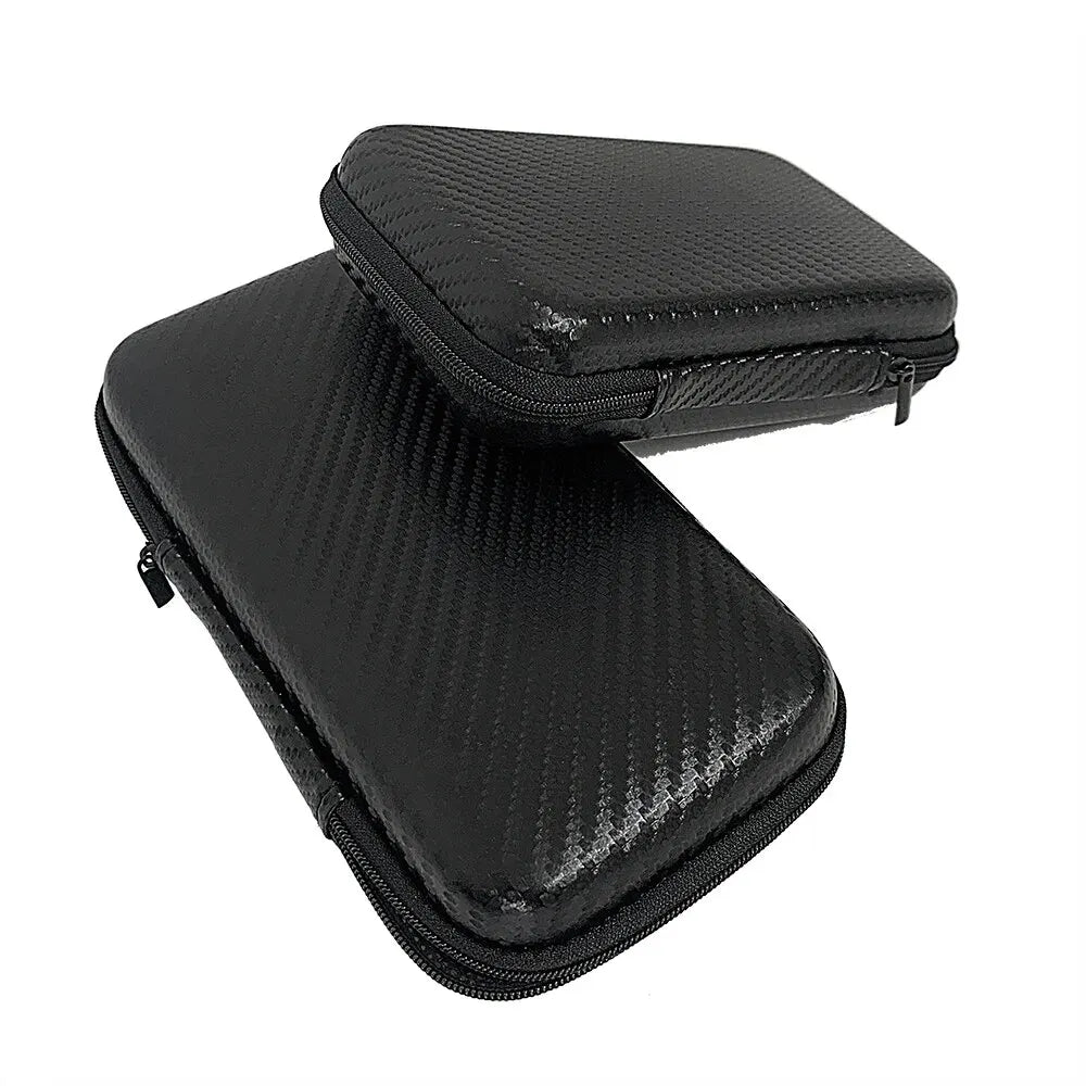Carbon Fiber Storage Organizer Bags - Multiple Sizes EVA Tool Cases with Zipper