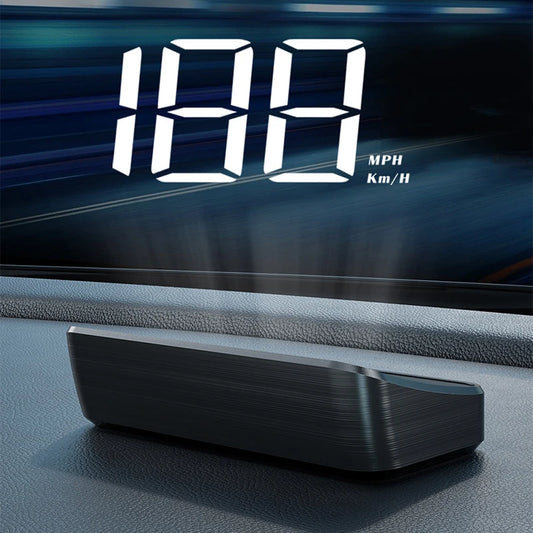 Car HUD Speedometer - GPS Head-Up Display with Windshield Projection