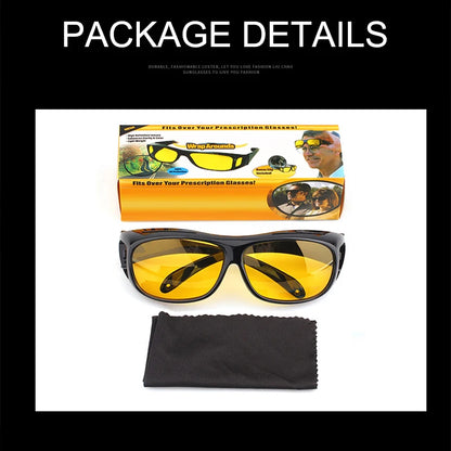 Drivers Goggles Interior Accessory Protective Gears Sunglasses Night Vision Glasses Anti Glare Car Driving Glasses 2024 NEW