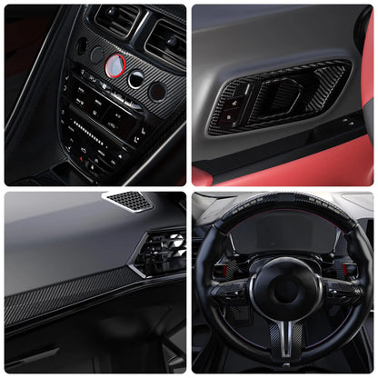 Nano Carbon Fiber Car Protection Tape - 3D Adhesive Strip for Door & Mirror Guard