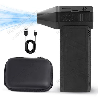 CAER Turbo Jet Fan - 130,000RPM Portable Air Blower with Storage Options