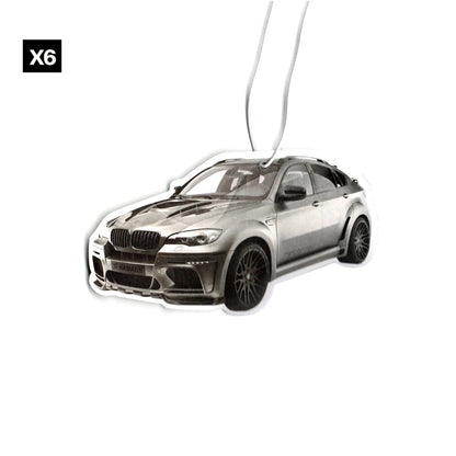 BMW Car Air Freshener Collection - Model-Specific Paper Pendants for Rearview Mirror
