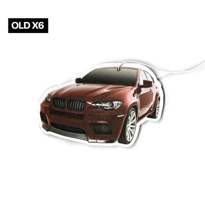 BMW Car Air Freshener Collection - Model-Specific Paper Pendants for Rearview Mirror