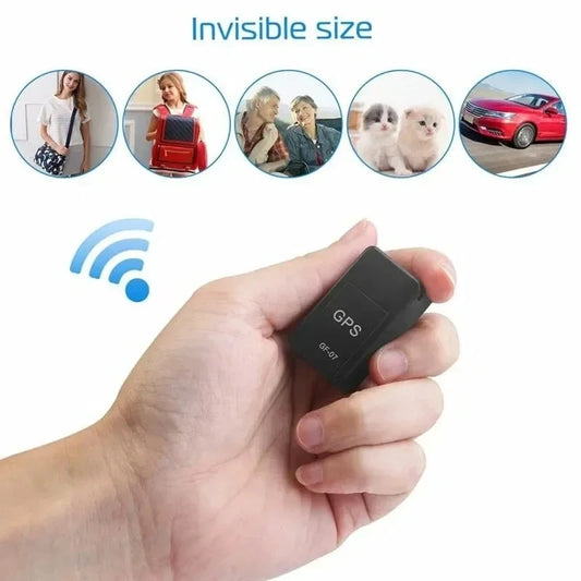Mini GF-07 GPS Tracker - Real-Time Location Device for Cars, Bikes, Pets & Children