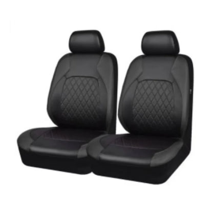 Universal PU Leather Car Seat Covers - Airbag Compatible Protection Set