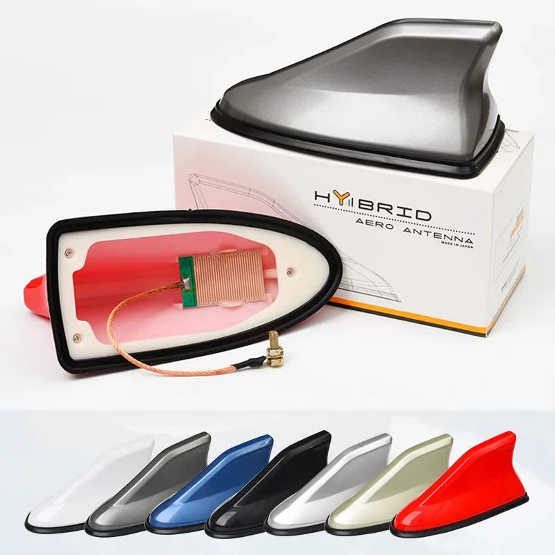 Car Roof Shark Fin Aerial Antenna Toppers Replacement Auto Radio fm Antenna Signal Decorative For BMW/Honda/Toyota/VW/Kia/Nissan