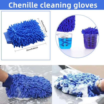 Car Detailing Brush Set - Professional Auto Cleaning Kit with Multiple Brushes
