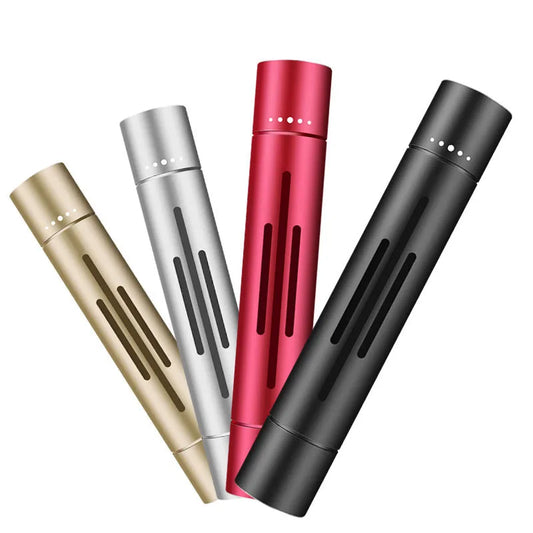 8-Piece Car Air Vent Perfume Diffuser Set - Premium Aluminum Alloy Air Freshener