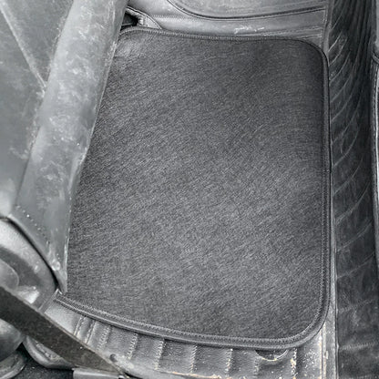 Universal Car Floor Mats - 4-Piece Front & Rear Carpet Set for All Vehicles