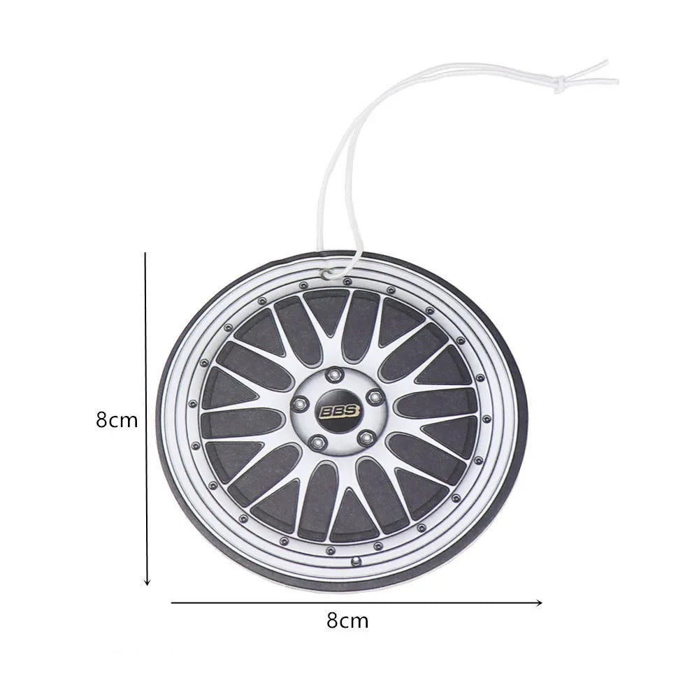 JDM Car Air Freshener - Hanging Turbo & Performance Parts Paper Diffuser