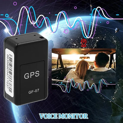 Mini GF-07 GPS Tracker - Real-Time Location Device for Cars, Bikes, Pets & Children