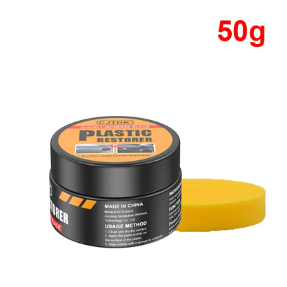Car Plastic Restorer Back to Black Gloss Long-Lasting Coating Leather Renovator Auto Polish Cleaning Product