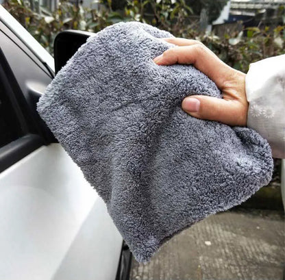 SEAMETAL Multi Sizes Car Microfiber Towel Upgraded Ultra-Soft Auto Drying Cleaning Cloth Super Absorbent Scratch-Free Towels