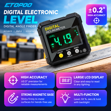 Digital Angle Finder & Magnetic Level Box
