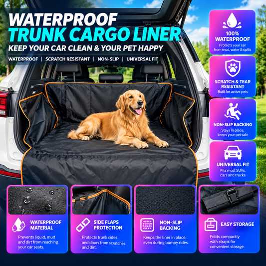 Lightweight SUV Cargo Liner for Dogs