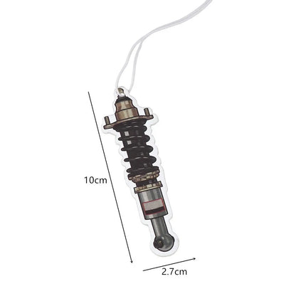JDM Car Air Freshener - Hanging Turbo & Performance Parts Paper Diffuser
