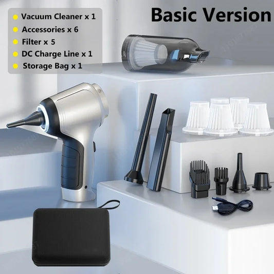 95000Pa Wireless Handheld Vacuum Cleaner - Pro Car & Home Cleaning with German Motor
