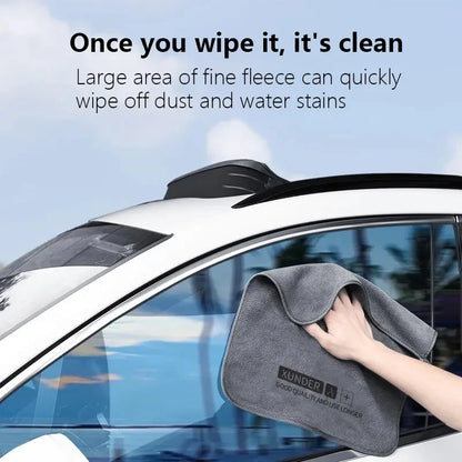 High-End Microfiber Car Wash Towel - Professional Detailing Cloth 30×30cm