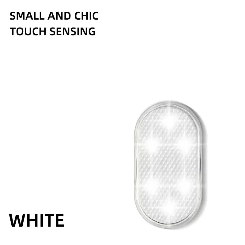 USB Rechargeable Magnetic LED Light - Car Interior & Home Ambient Lighting