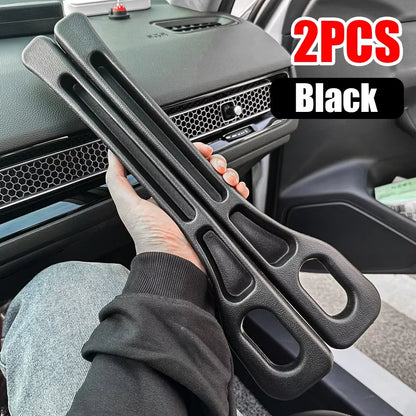 Car Seat Gap Filler 2-Piece Set - Console Organizer Storage Solution