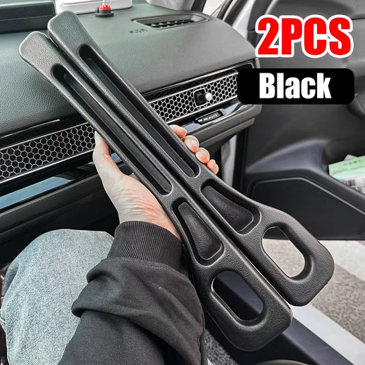 Car Seat Gap Filler 2-Piece Set - Console Organizer Storage Solution